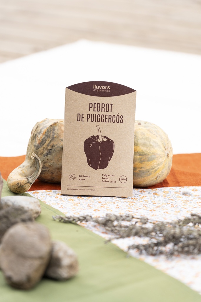 Llavors de pebrot de Puigcercós